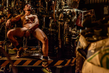 Hugo as 'The Slave', by Andre Stefano (shoot #5) by 100NUDEShootsOfHugo
