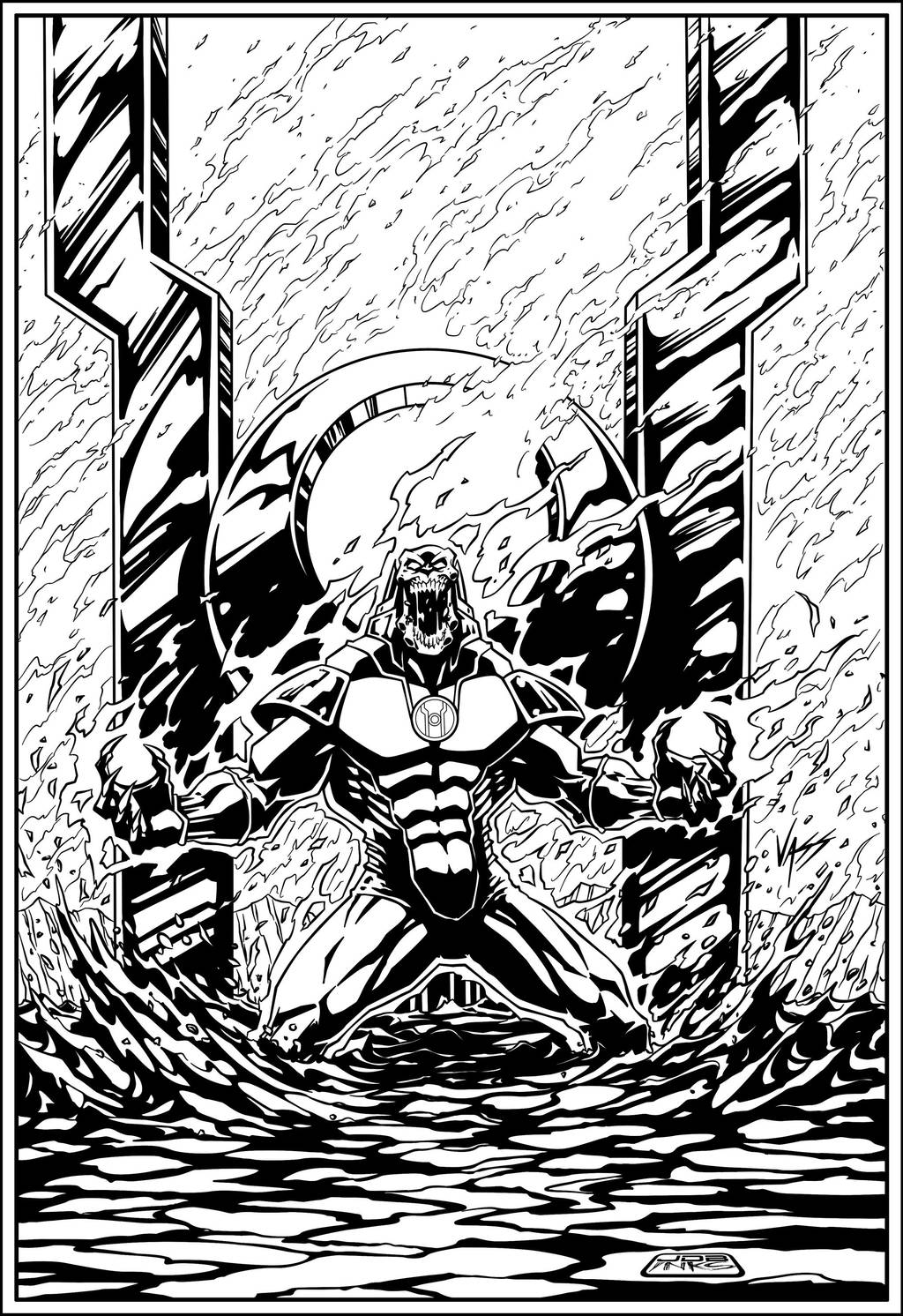 Atrocitus By Vass Comics. by JDB-Inks