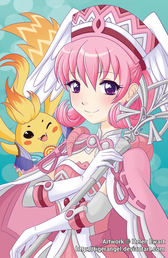 AmeCon 2016 - Member Badge Artwork by tigerangel