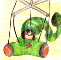 monito con gorrito by pushin