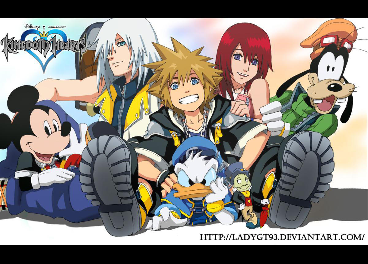 Kingdom_Hearts_Group by LadyGT