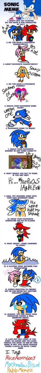 Blank Sonic Meme by ProBOOM on DeviantArt