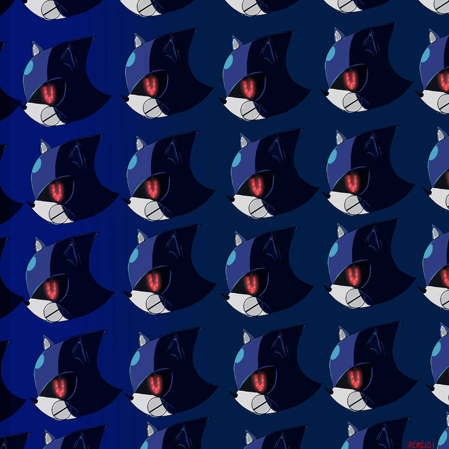 Metal Sonic Phone Wallpaper By Aimi101 On Deviantart