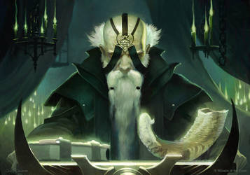 Demon Cult Priest - MTG by ClintCearley