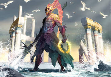 Triton Fortune Hunter - MTG by ClintCearley