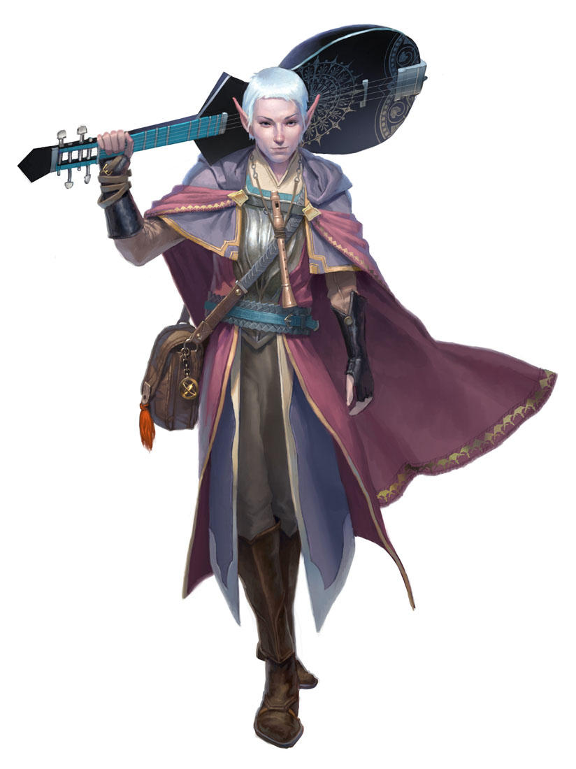 Bard - Dungeons and Dragons by ClintCearley