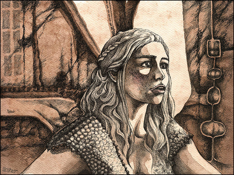 Mother of Dragons by anachsunamon