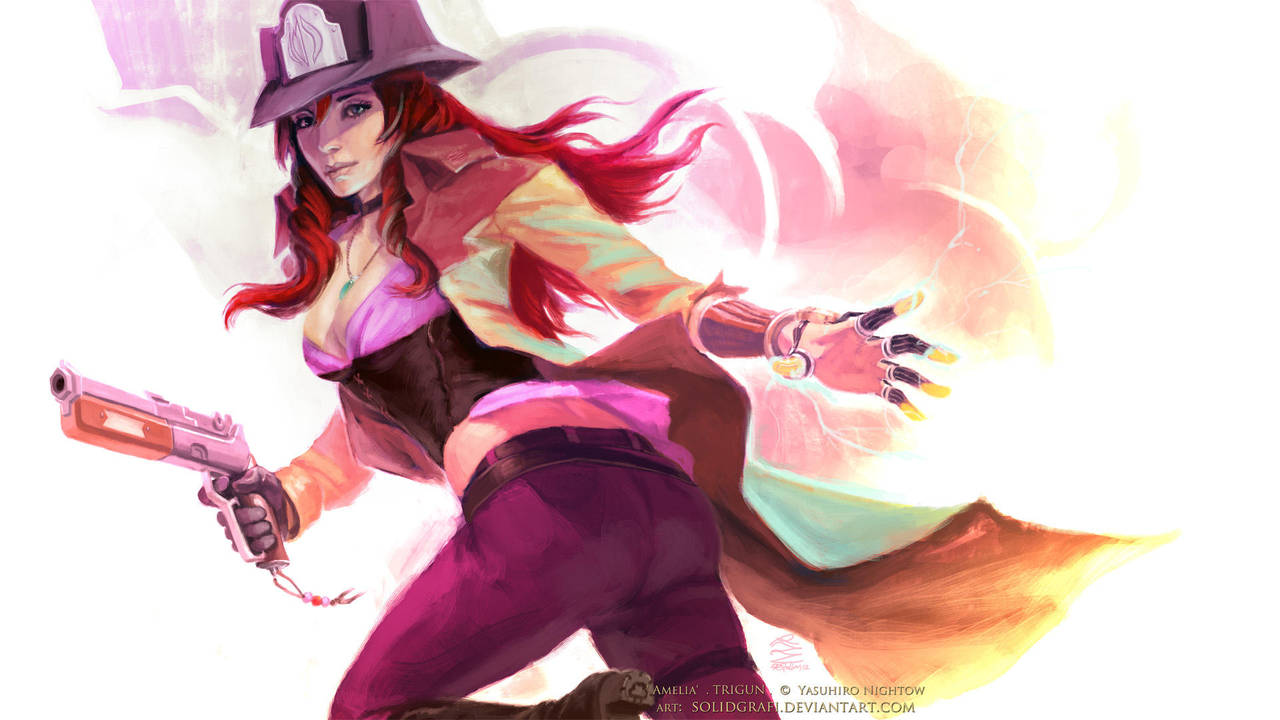 Trigun: Badlands Rumble - Amelia by solidgrafi