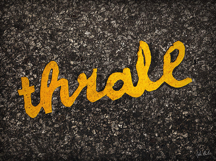 Stikman Says 'Thrall' by barefootphotography