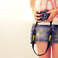 Camera girl by Justysiak