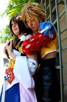 Tidus and Yuna by twinfools