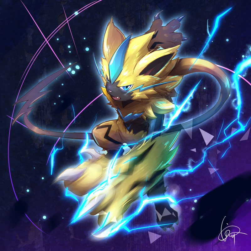 Zeraora by Inosuke-0101 on DeviantArt