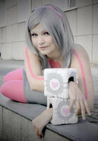 Portal - Companion Cube by straychild77