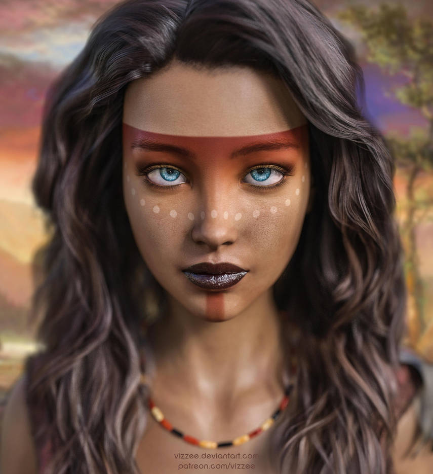 Aponi Portrait by Vizzee