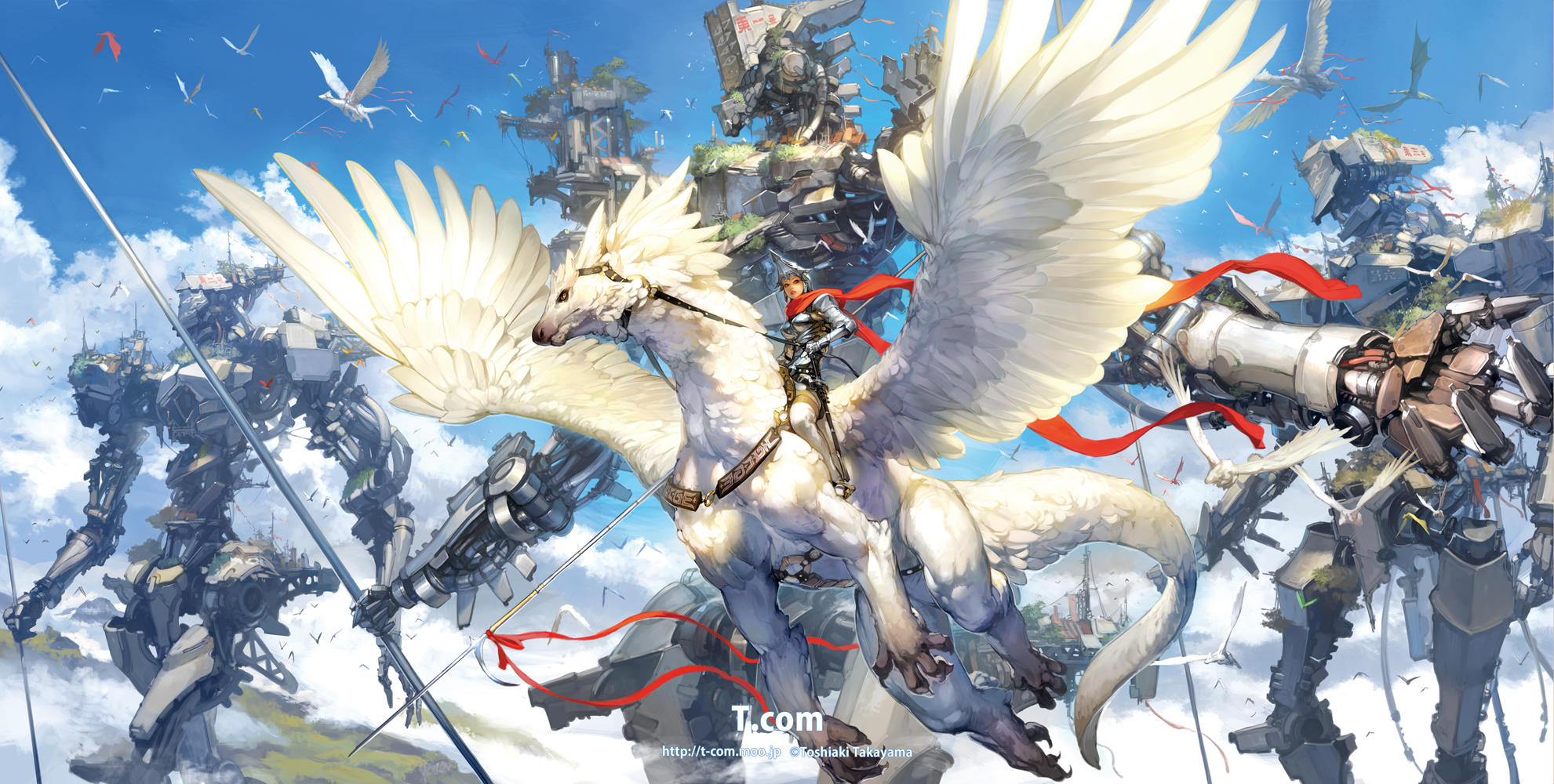 Flying dragon expert -Valley of the giant god- by TakayamaToshiaki