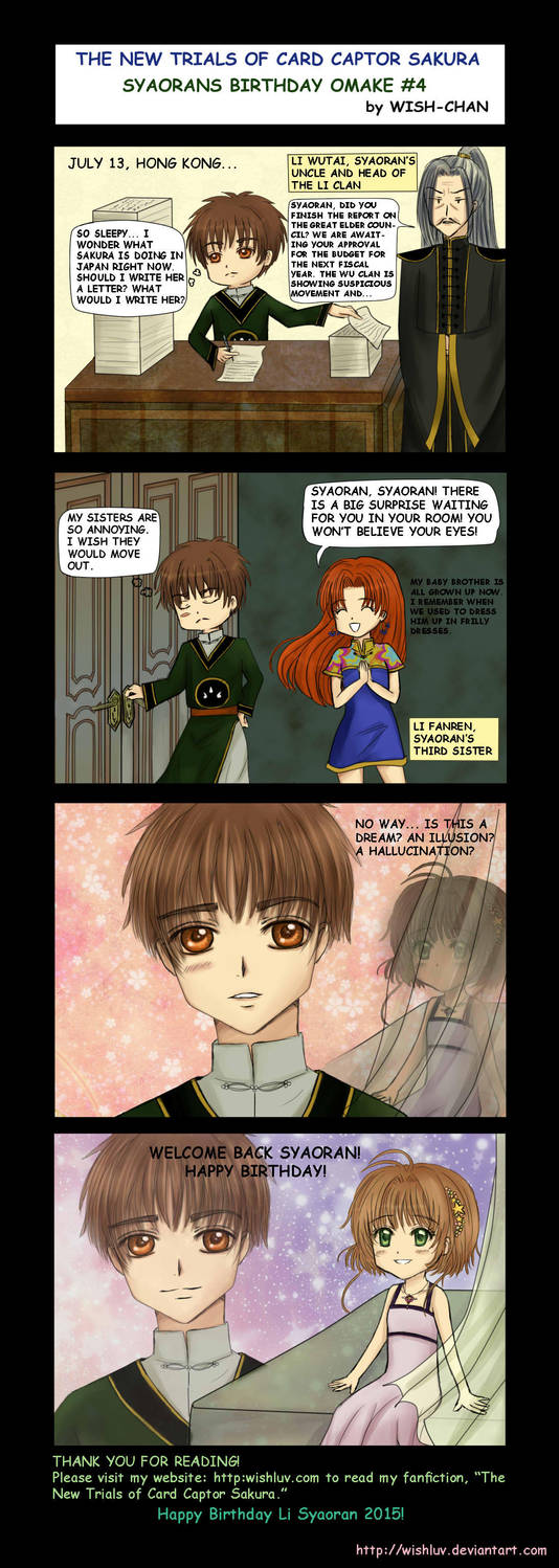 Syaoran's Birthday Omake #4 by wishluv