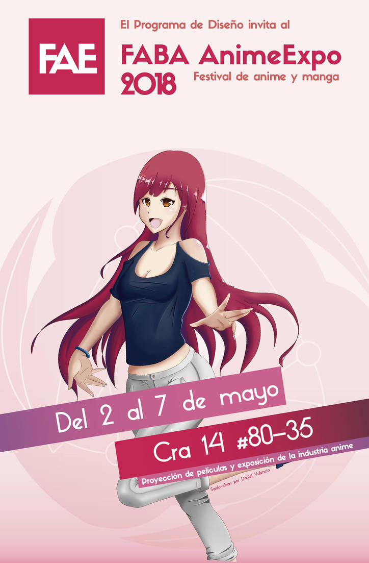 Faba Anime Expo 2018 Poster By Danray1 On Deviantart