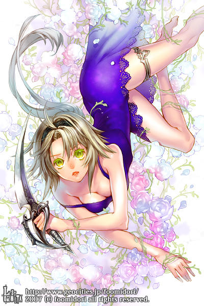 Flower and steel by foomidori