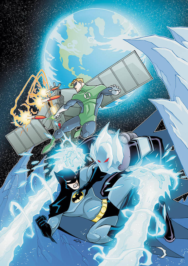 BATMAN STRIKES 48 COVER by deemonproductions
