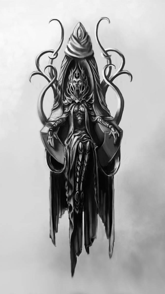 alien queen by InsaneInfernO