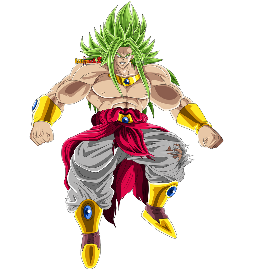 Broly God by AlexelZ on DeviantArt