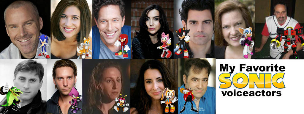 Cast Of Sonic The Hedgehog 2 Sonic Voice My Favorite Sonic Voice-actors by BlackOtakuZ on DeviantArt