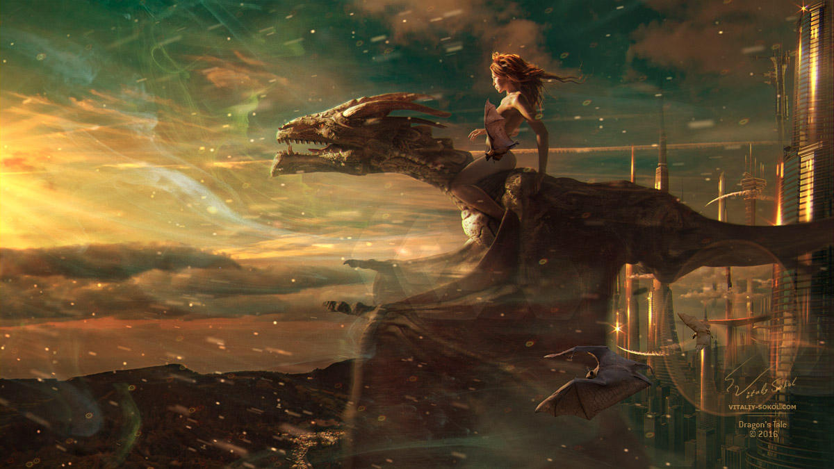 Dragon's Tale by Vitaly-Sokol