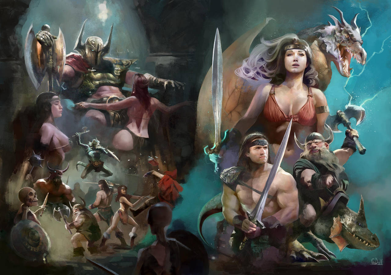 2015 - GOLDEN AXE 2 by Vandrell