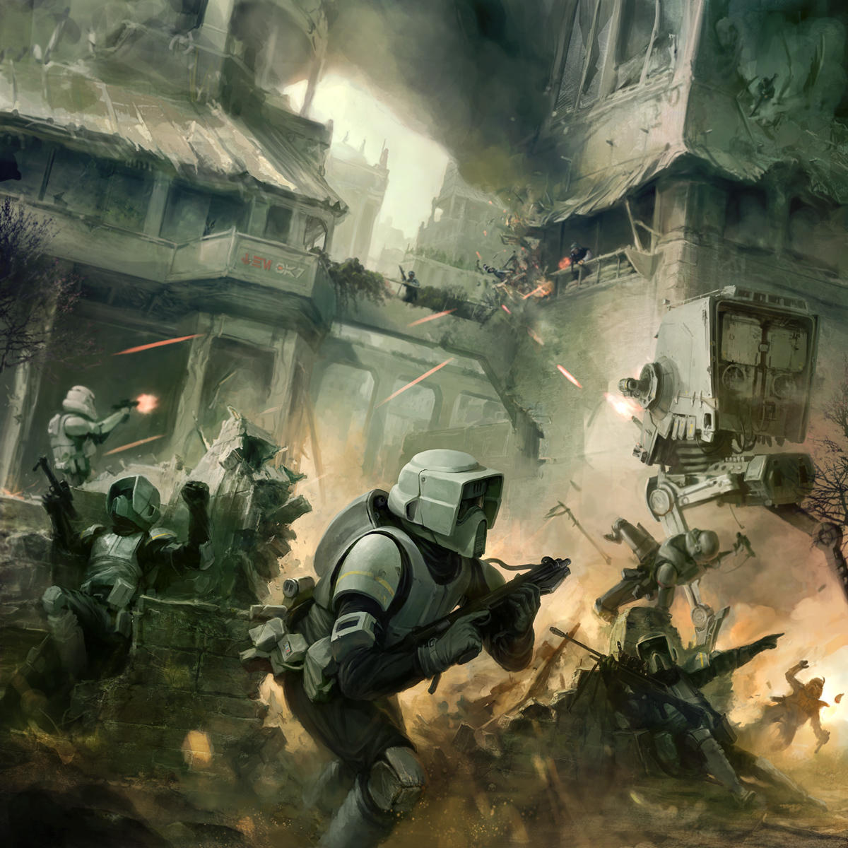 SWGTCG: Urban Combat by ukitakumuki