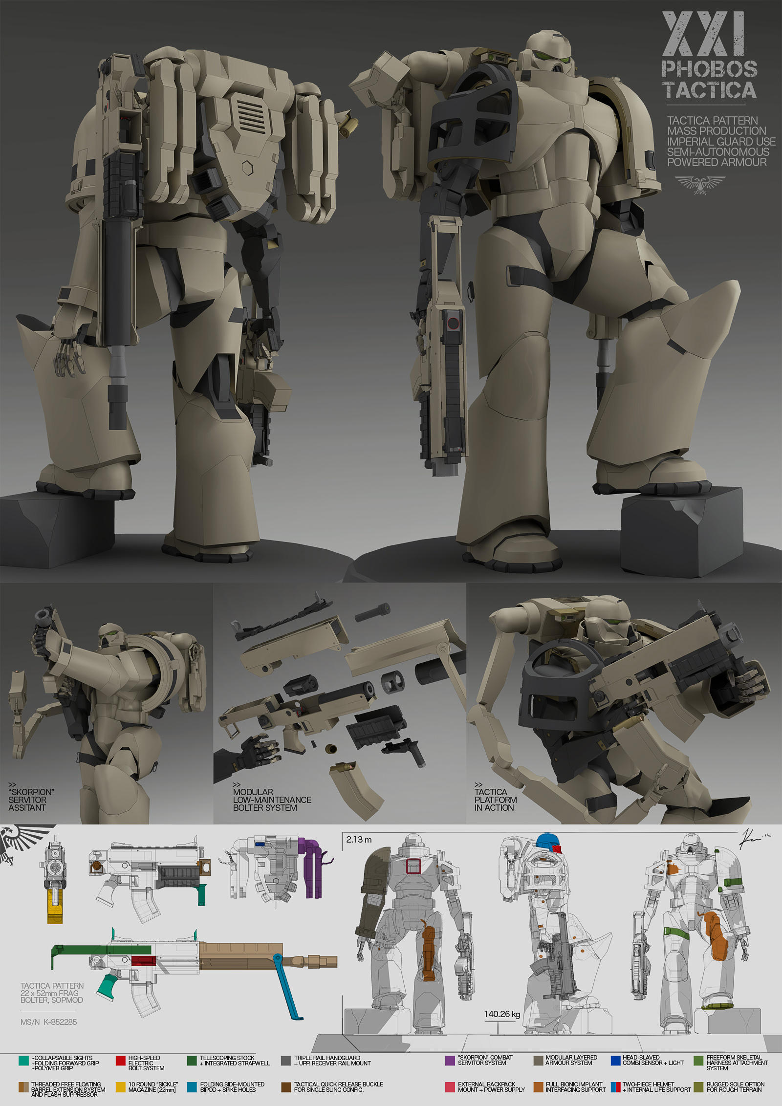 PHOBOS TACTICA 40K by ukitakumuki