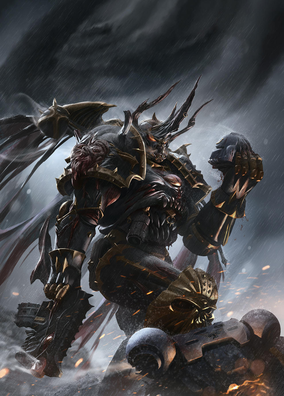 Games Workshop Codex: Black Legion by ukitakumuki