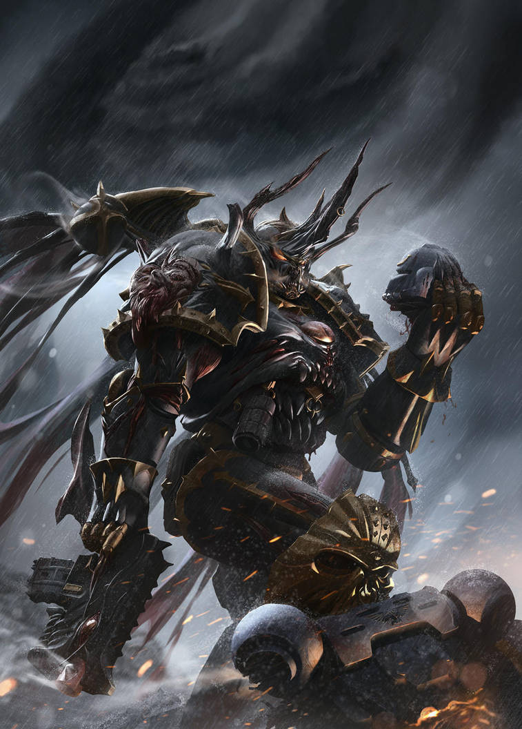 Games Workshop Codex: Black Legion by ukitakumuki