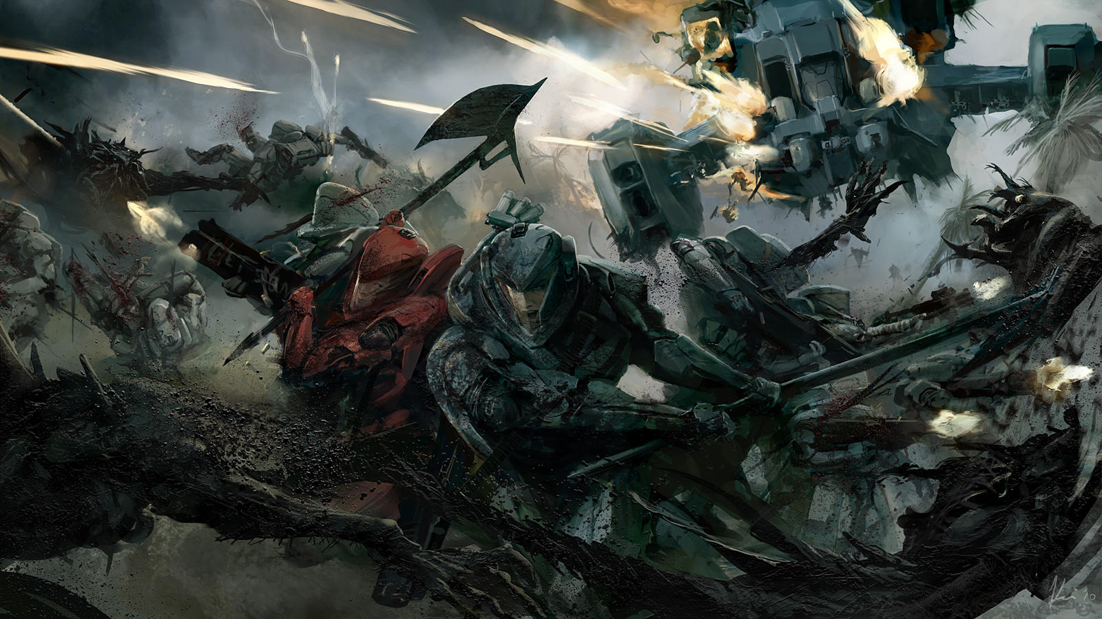 Edge of Tomorrow: Pitch Art 1 (2010) by ukitakumuki