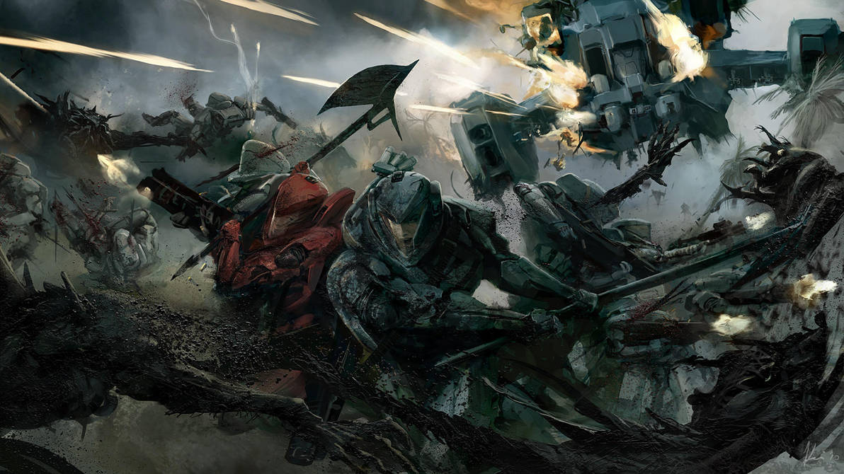 Edge of Tomorrow: Pitch Art 1 (2010) by ukitakumuki