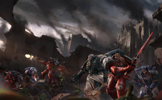 Black Library: Sons Of Wrath by ukitakumuki