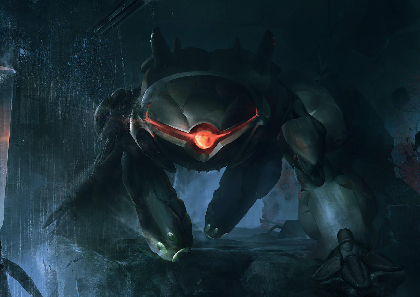 XCOM: DEEP RISING Sectopod by ukitakumuki