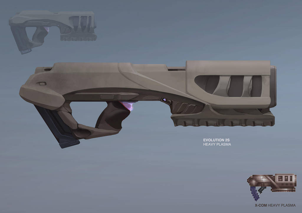 XCOM: DEEP RISING Heavy Plasma by ukitakumuki