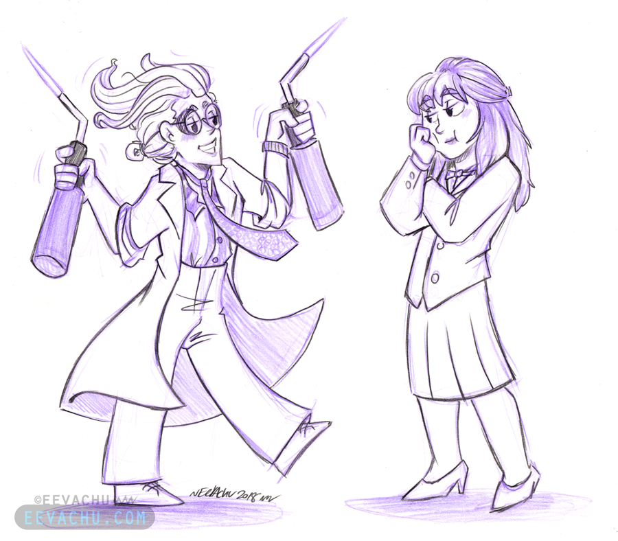 Holtzbert Courtship Rituals (Fanart Friday) by Eevachu