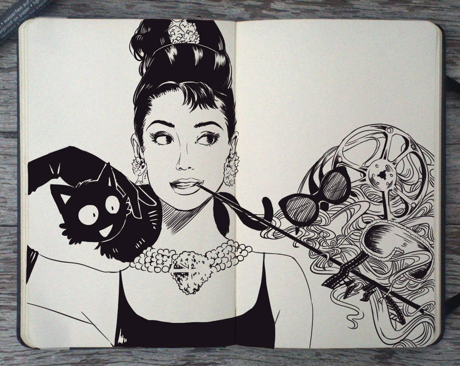 #124 Happy Bday Audrey Hepburn by Picolo-kun