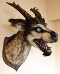 Fake taxidermy beast by zarathus