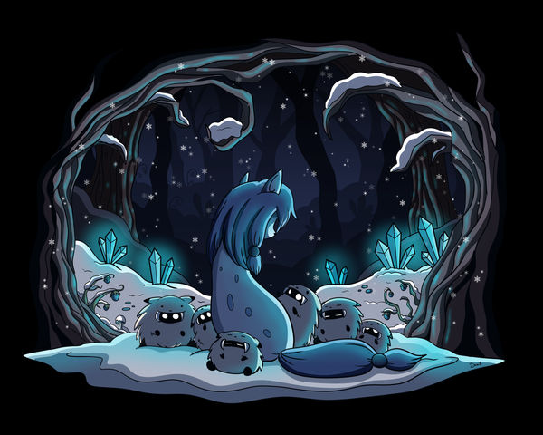 Suicune in the Snow by xkappax