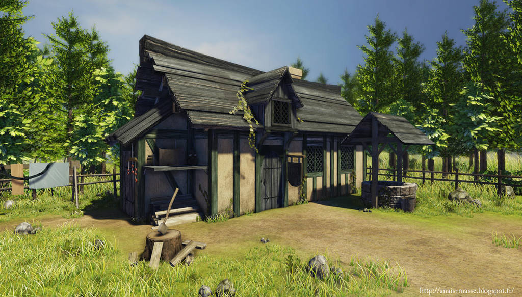 Forest House UDK by amaterasu111