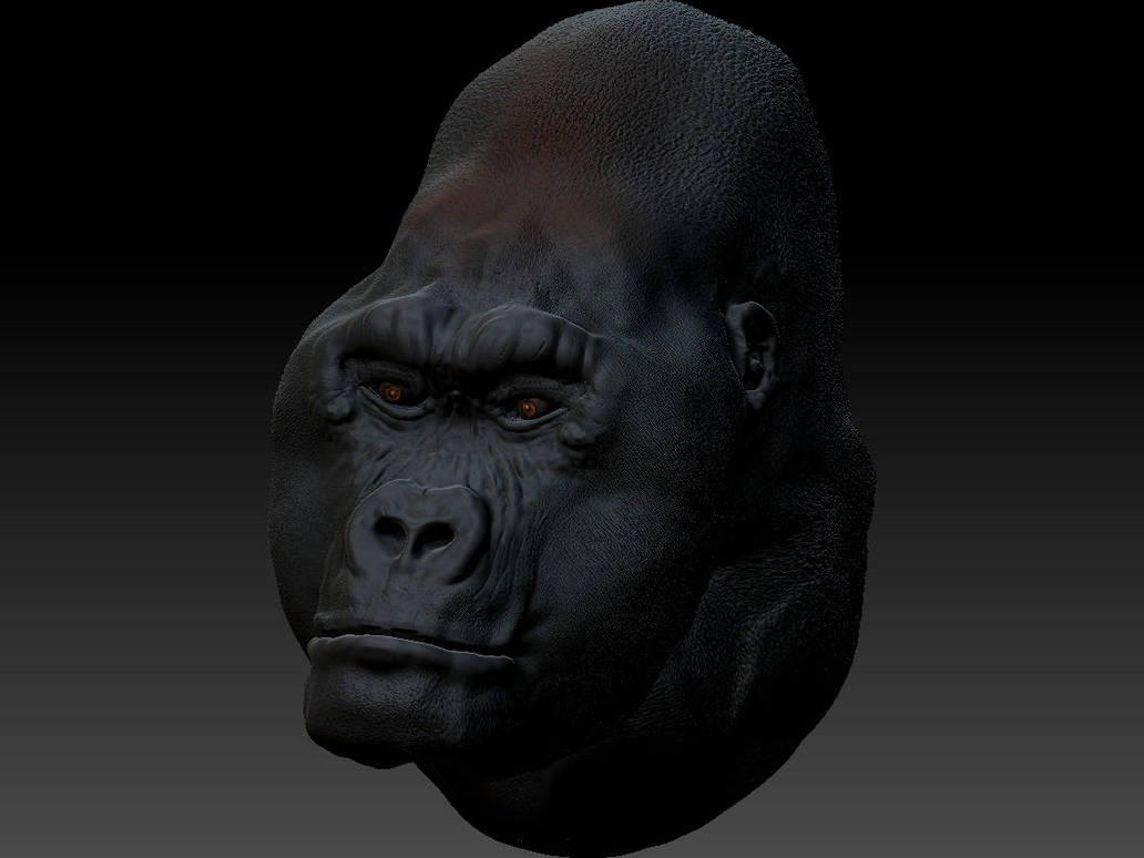 Prehistoric Gorilla 1 by StratosD on DeviantArt