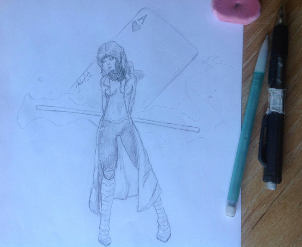 Lady Gambit- Day 4 by agentsharde