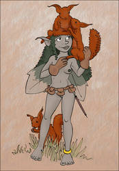 Sash the Squirrel Wrangler by Reinder