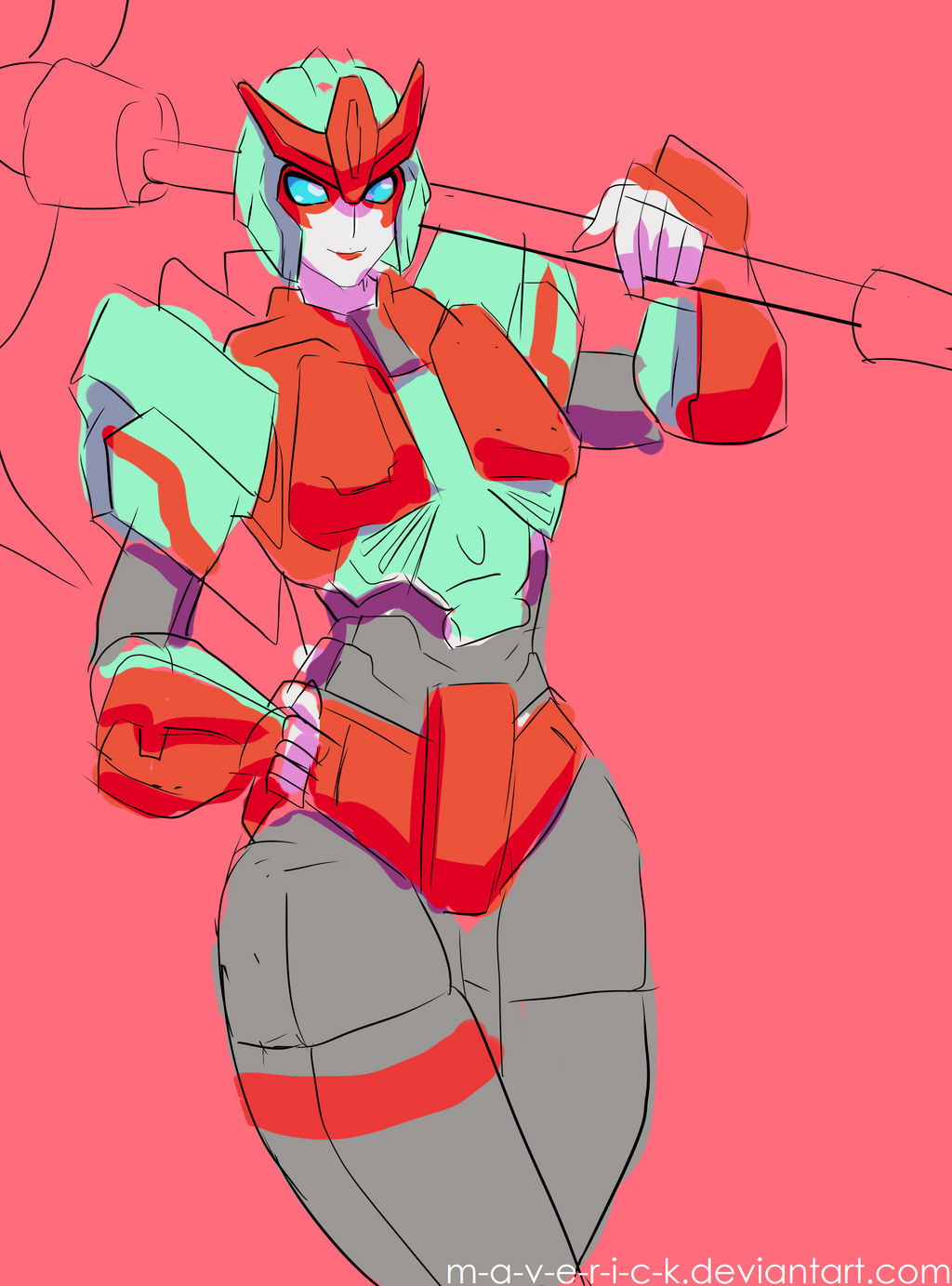 Pyra by M-a-v-e-r-i-c-k on DeviantArt