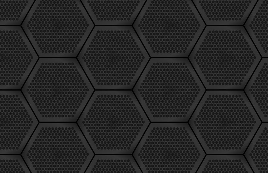 Hex Grid Wallpaper 01- no mask by adoomer