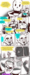 Failed Genocide! Undertale Gauntlet Throne Pt 5 by KuraiDraws