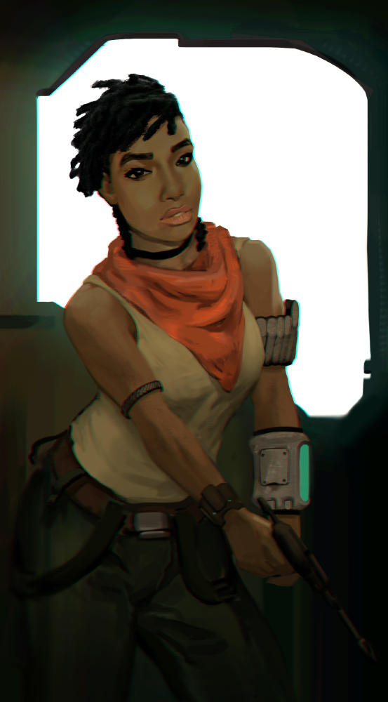Space-pirate by flurrys-art