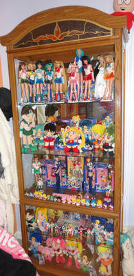 My Sailor Moon Doll Toy And Figure Curio Cabinet By Hamm Sammich My Sailor Moon Doll Toy And Figure Curio Cabinet By Hamm Sammich On Deviantart